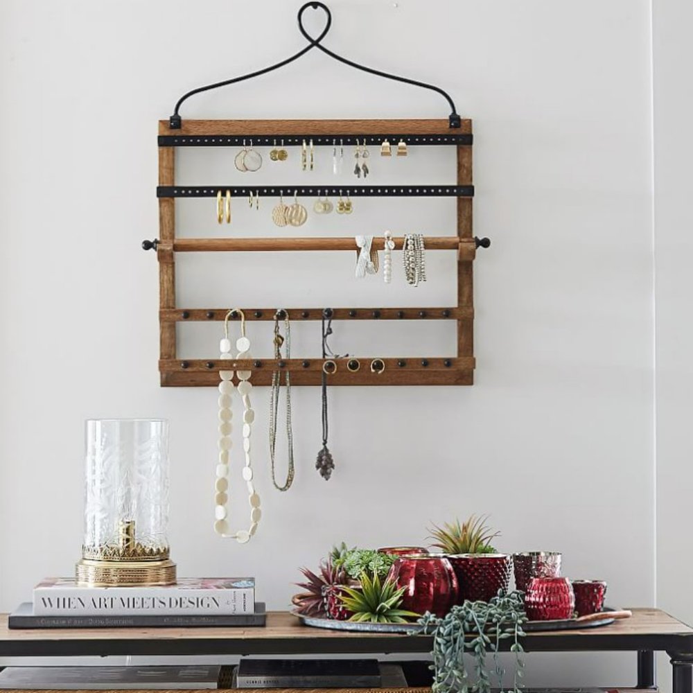 Wall-Mounted Jewelry Organizer
